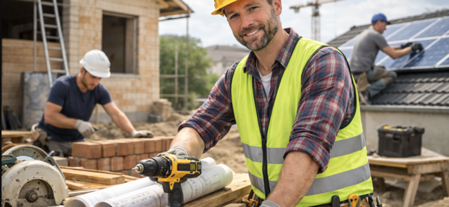 Trabajador de la obra