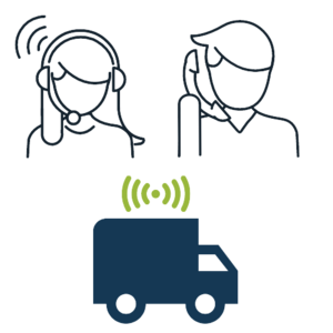 Informe a su cliente en caso de retraso.