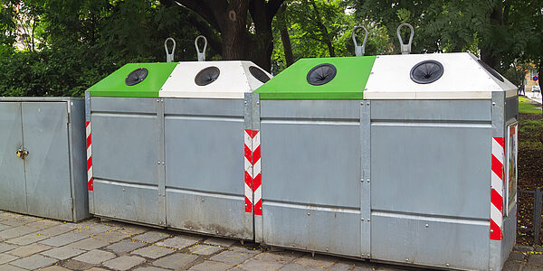 Contenedor de vidrio Gestión de contenedores