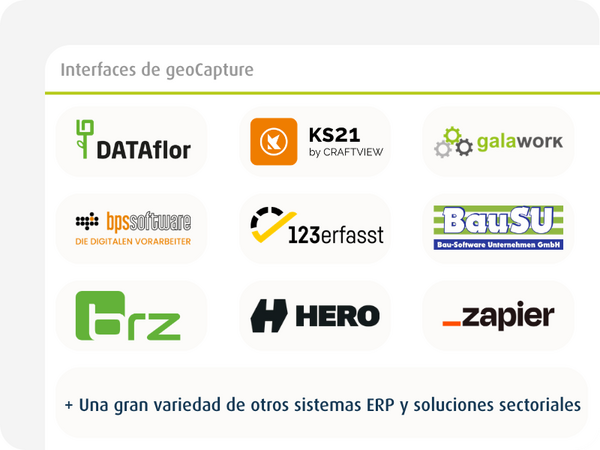 Interfaces de geocapture